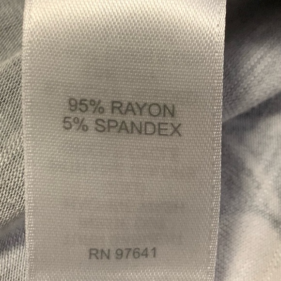 J. Jill XS Floral Casual Beach Vacation Midi Dress Black Tan - Picture 8 of 8